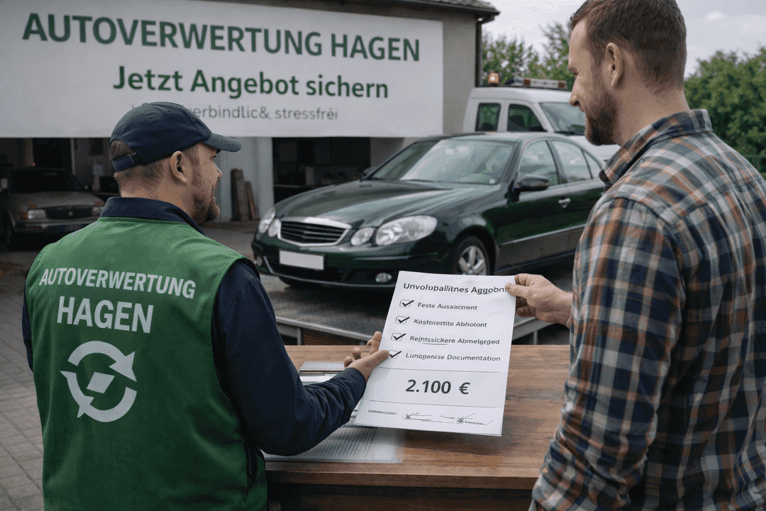 Jetzt Angebot sichern – Ihr direkter Einstieg in die Autoverwertung Pulheim